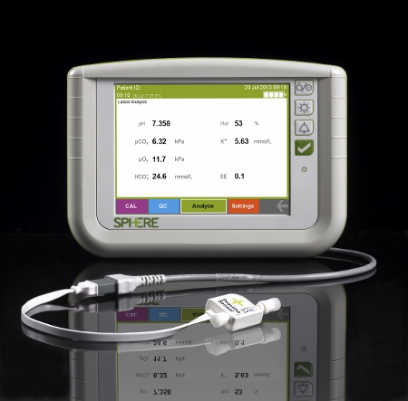 Miniature in-line blood gas analyser launched 