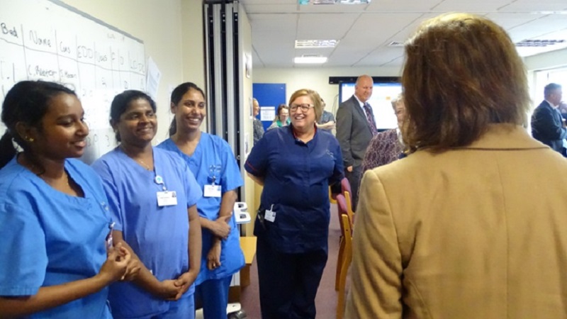 Minister explores NHS digital innovation