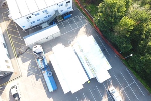 Mobile operating theatres installed at Surrey and Sussex Healthcare NHS Trust 