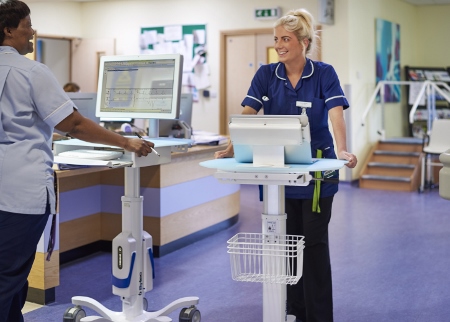 Mobile writing desks - a new era in the patient-doctor relationship