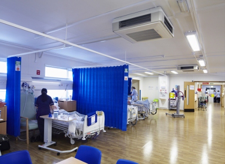 Modular build creates winter 'surge' ward at Watford General Hospital