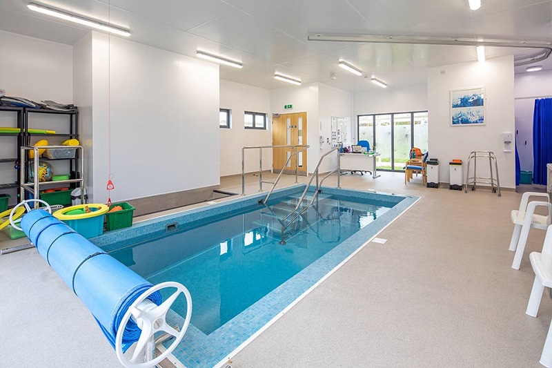 Modular construction techniques used to deliver new hydrotherapy unit