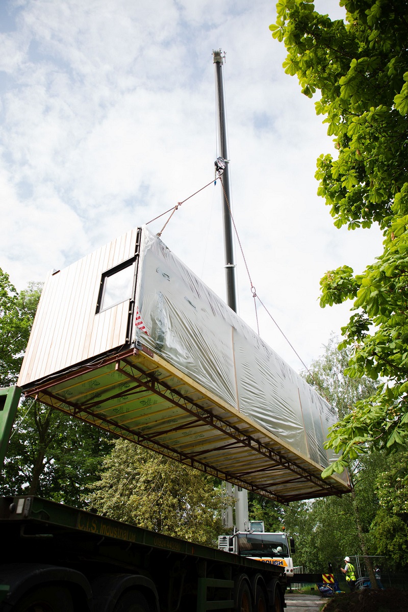 Modular isolation ward delivered in just eight weeks