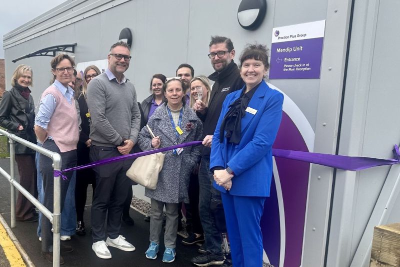 Modular outpatient unit opens in Shepton Mallet