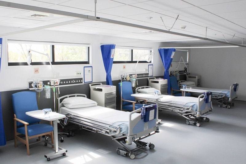 The new 24-bed unit will enable the trust to address the backlog of patients which has built up as a result of the COVID-19 pandemic