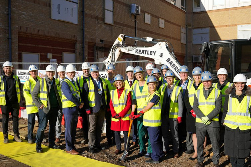 Morgan Sindall breaks ground on £7m Worthing Hospital project
