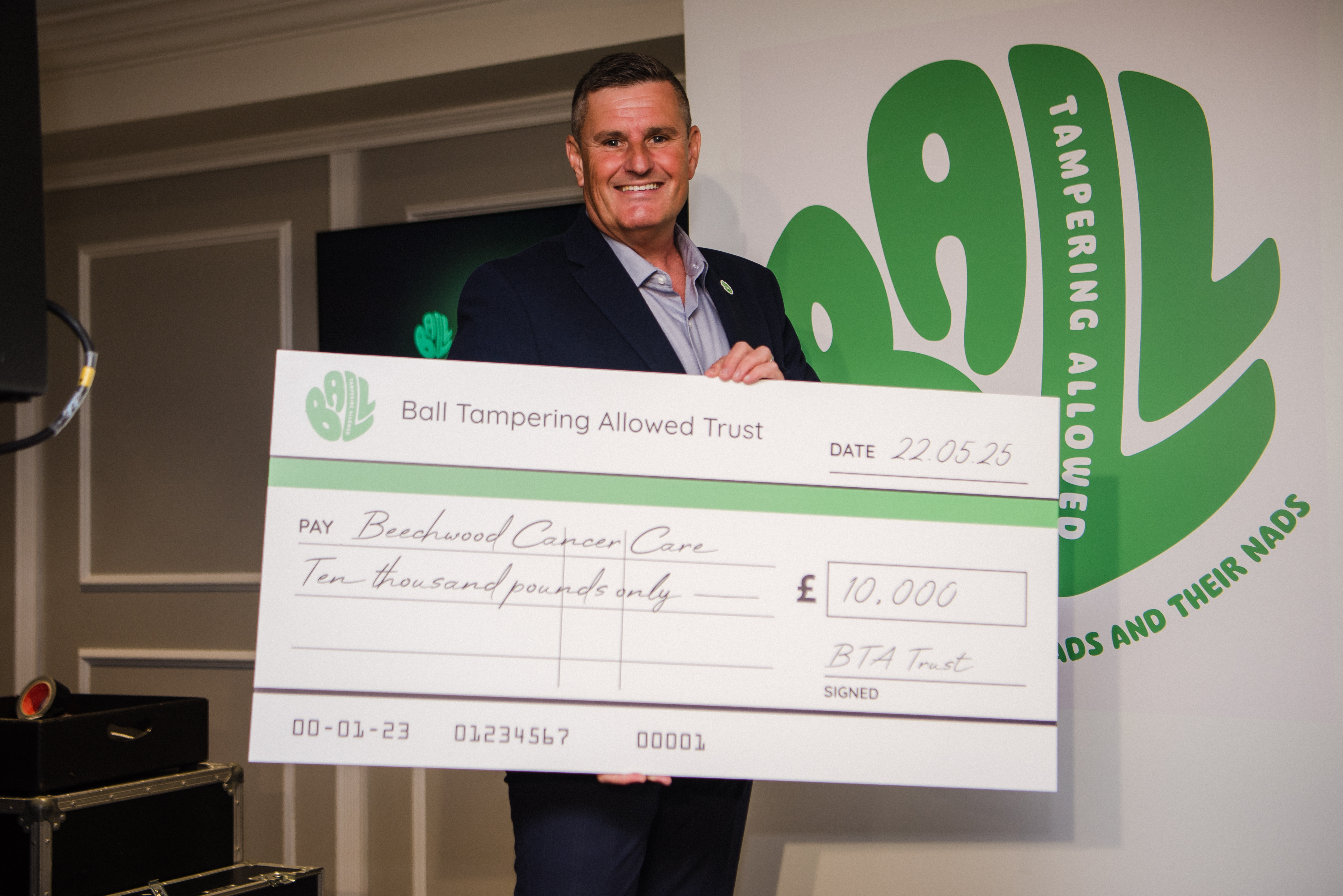 MTX and Ball Tampering Allowed raise £51,000 for male cancer awareness