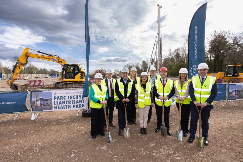 MTX Contracts breaks ground on £120m Llantrisant Health Park on former British Airways site