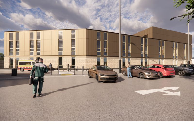 MTX’s Stepping Hill £24.3m Outpatients Centre takes shape