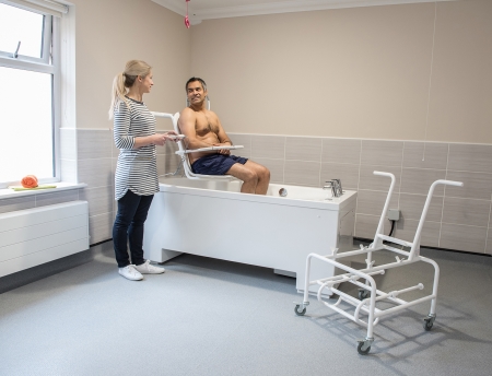 Neurological and dementia care centre installs Gainsborough baths