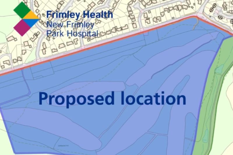 New £2bn replacement Frimley Park hospital proposed for golf course site