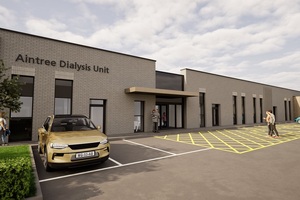 New £5m dialysis centre at Aintree Hospital aiming to be "first net zero dialysis centre in the UK"