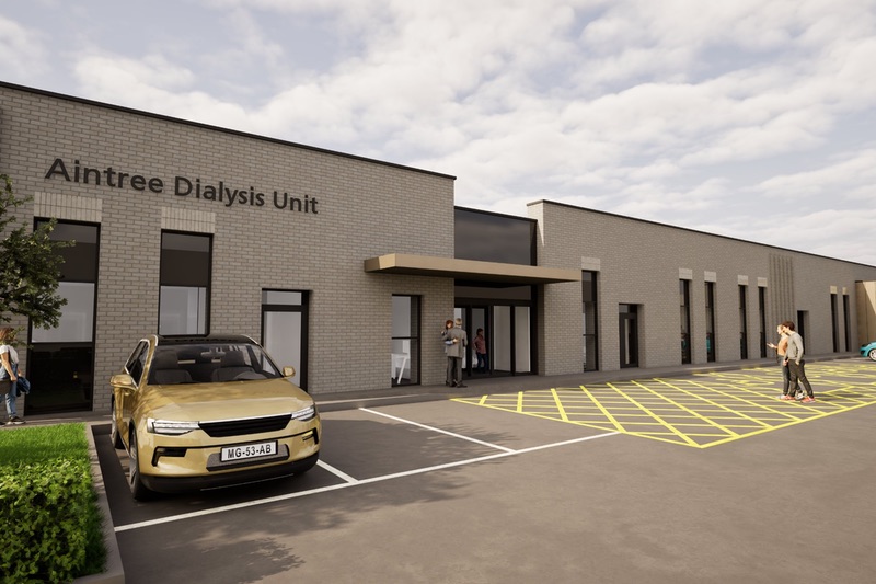 New £5m dialysis centre at Aintree Hospital aiming to be "first net zero dialysis centre in the UK"