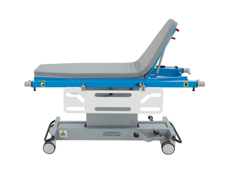 New adjustable height patient trolley from Wardray Premise