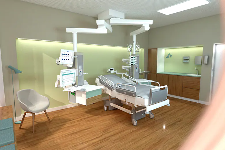 New ceiling supply units for more flexibility