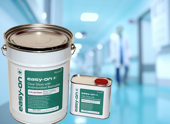 New clear glaze complements infection control protocols 