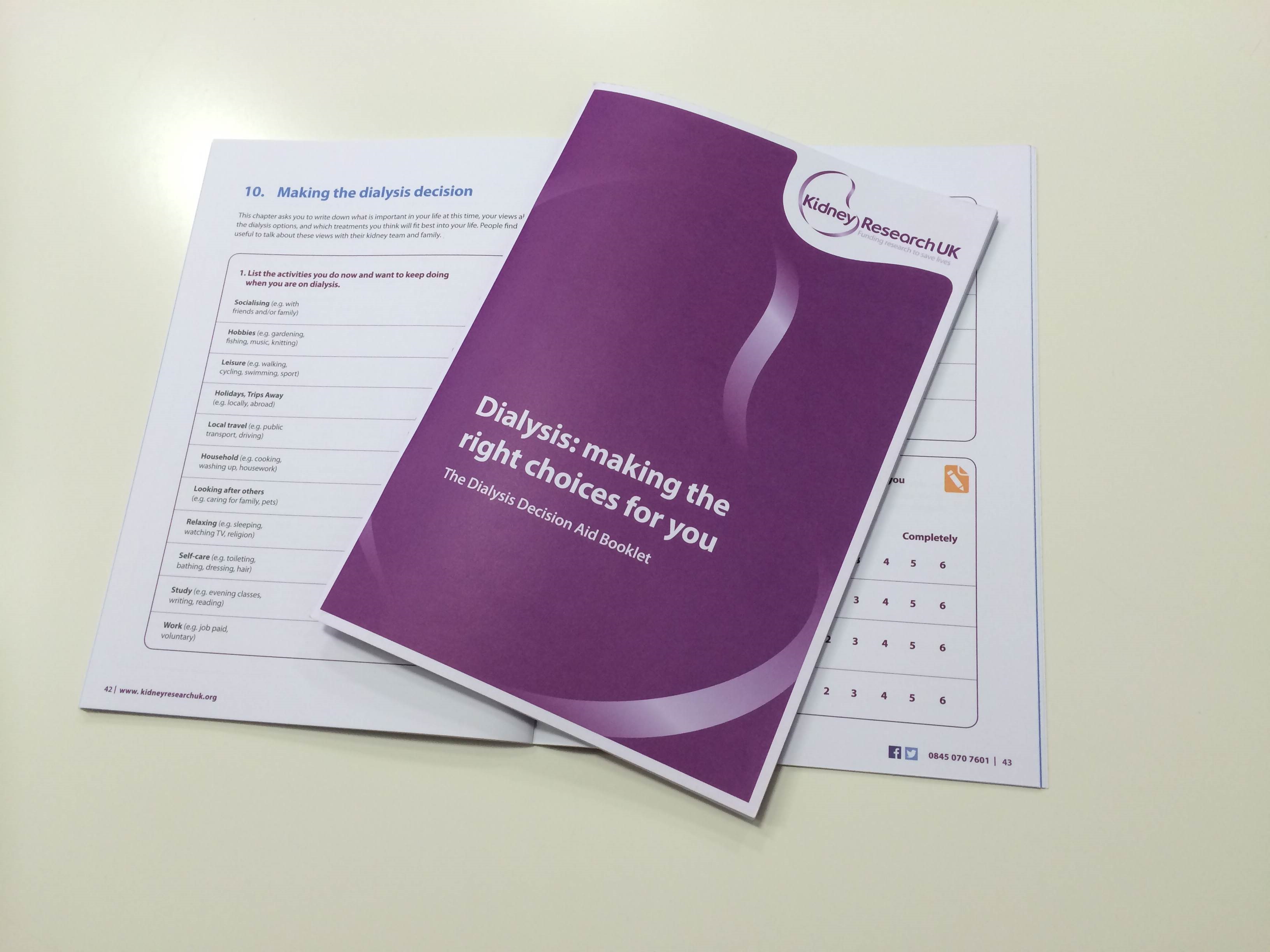 New decision aid for kidney patients
