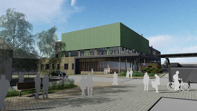 New emergency department takes shape at West Midlands hospital
