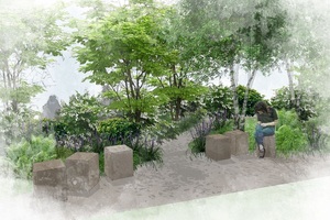 New garden takes shape at St George’s Hospital