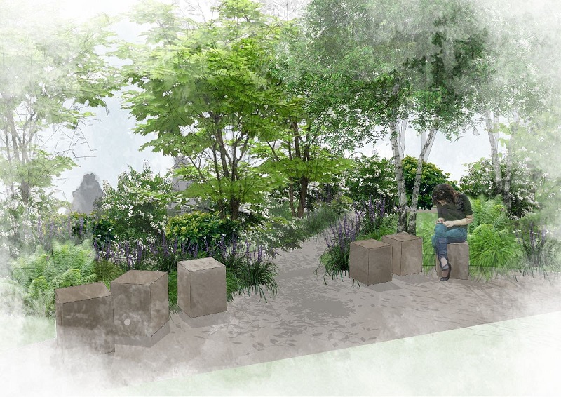 New garden takes shape at St George’s Hospital