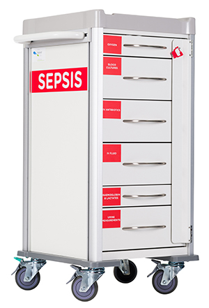New hospital trolley helps teams tackle Sepsis