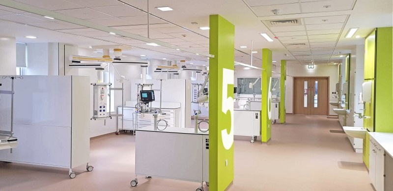 New intensive care unit at St Helier Hospital completed