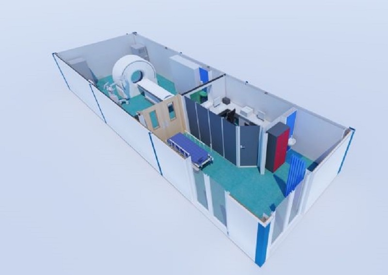 New relocatable CT scanning units delivered to UK hospitals to deal with backlog of radiology patients