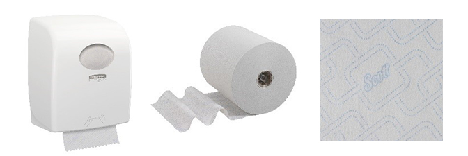 New Scott Control Rolled Hand Towel helps the fight against infection