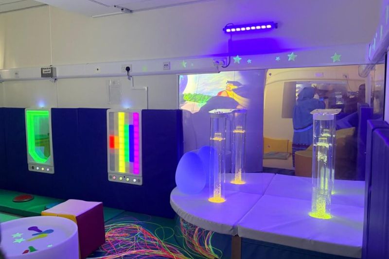 New sensory room opens at Midland Metropolitan University Hospital to support child wellbeing
