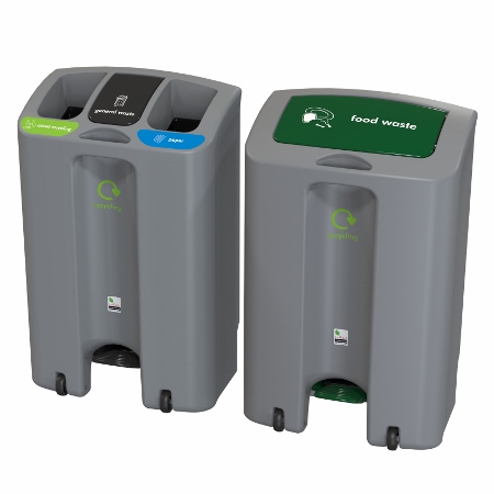 New SteriBin cleans up food waste
