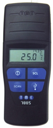 New USB Barcode Scanning Thermometer offers alternative data download methods