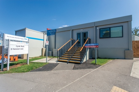 New winter pressures ward constructed in less than three months