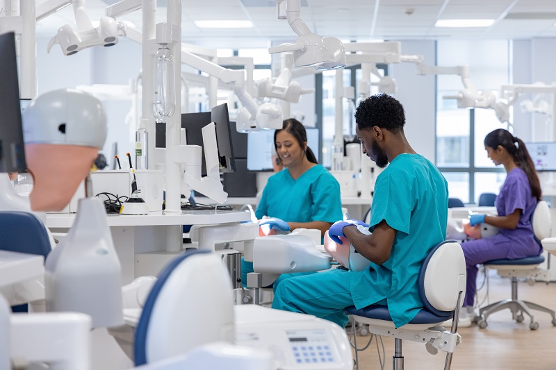 The £36m hospital will increase the number of students who can train by 25%