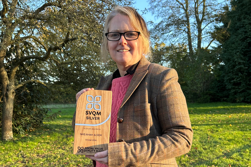 NHS Arden and GEM’s social value contribution rewarded with Silver accreditation