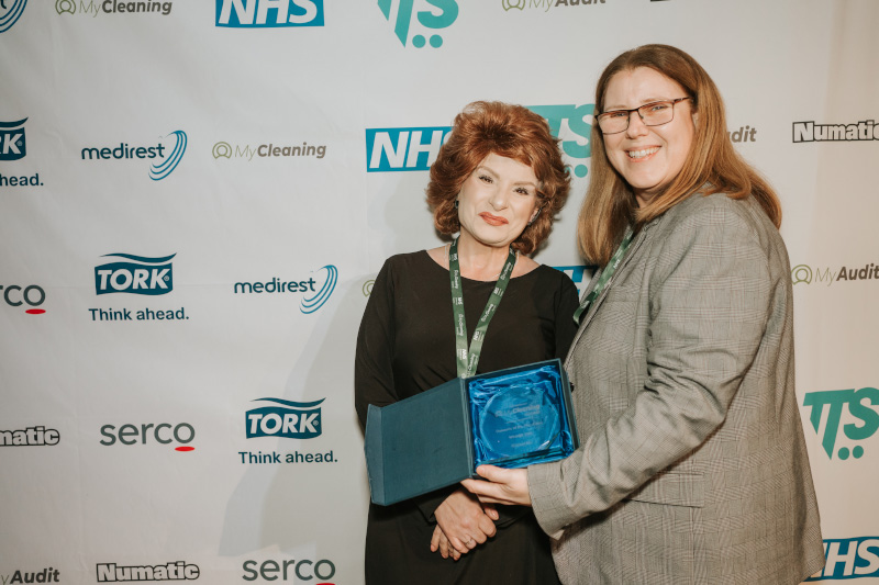 NHS cleaner triumphs over cancer to win Domestic of the Year at Prestigious MyCleaning Awards