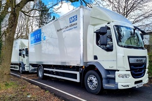 NHS introduces electric lorry and emergency response fleet