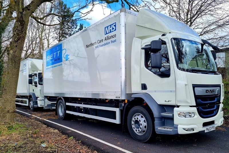 NHS introduces electric lorry and emergency response fleet