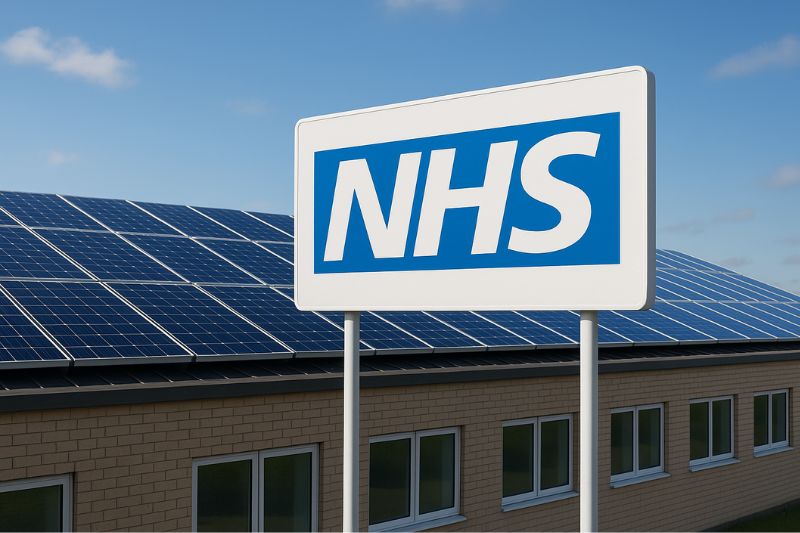 NHS Trust awarded over £32,000 for solar panels