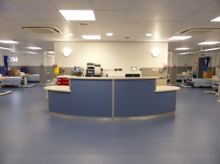 No space, no time, no problem for new hospital building
