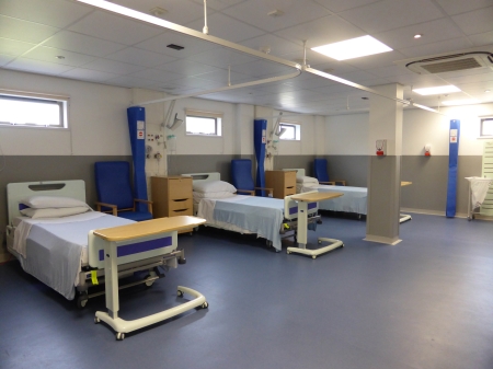No space, no time, no problem for new hospital building