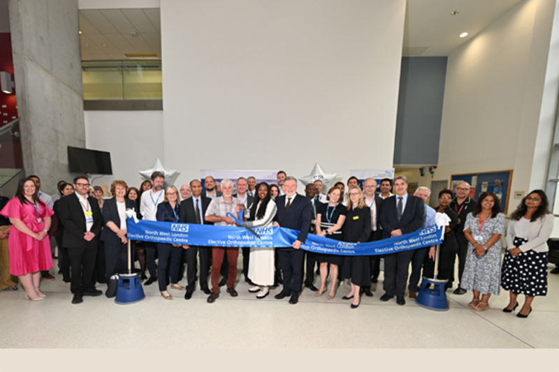 NHS cuts ribbon on new £9.4m North West London Elective Orthopaedic Centre