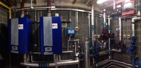 NOx class 5 condensing boilers for refurbished residential care home 