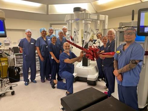Nuffield Health Parkside Hospital treats first patients with da Vinci Xi surgical system