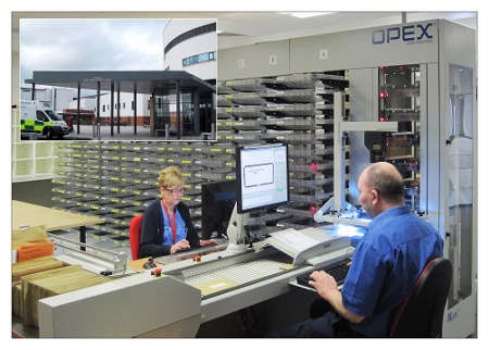 OPEX Mail Matrix enhances showcase hospital