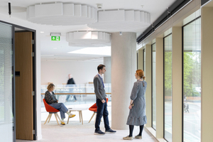 OWA UK’S ceiling baffles are the sound choice for new healthcare building