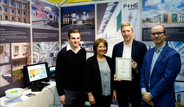 P+HS Architects win award at Healthcare Estates 2017