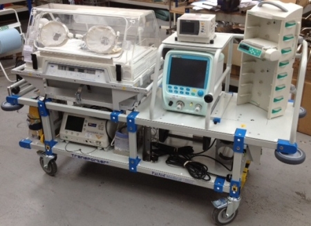 ParAid Medical meets industry demand with new neonatal trolley design