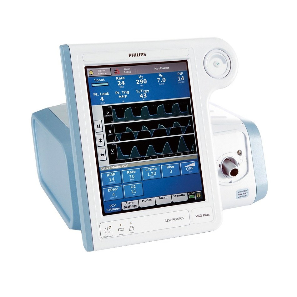 Philips launches NIV ventilator with high flow therapy