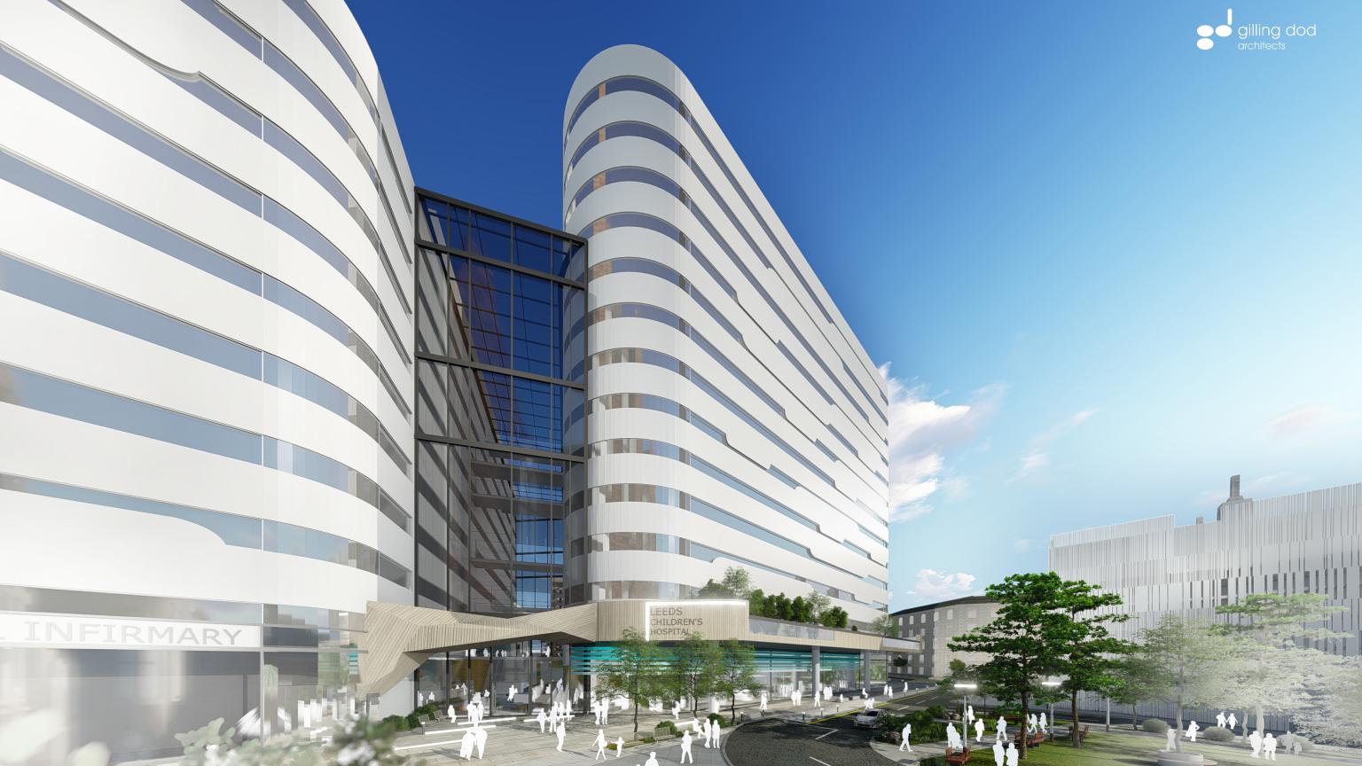 Plans for two new hospitals in Leeds are unveiled