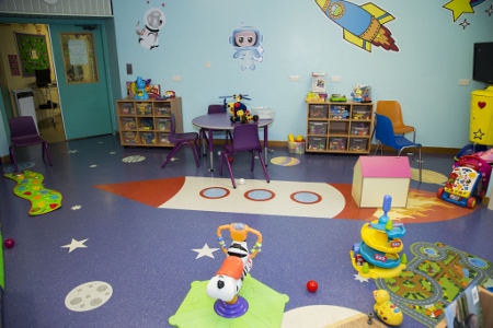 Polyflor spaceship design installed at Chesterfield Royal Hospital’s Nightingale Ward
